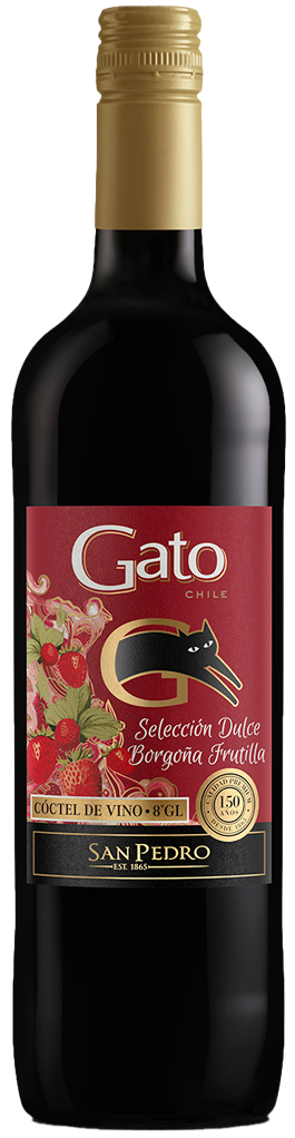 Gato Selección Dulce Borgoña Frutilla